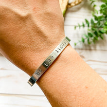Load image into Gallery viewer, Hand Stamped Bracelet